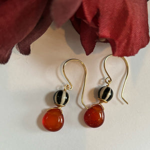 DZI Agate Earrings