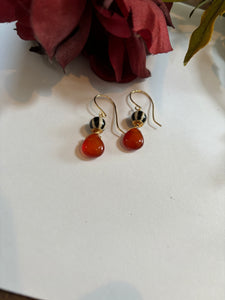 DZI Agate Earrings