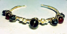 Carnelian, Smoky Quartz and Black Labradorite Bracelet with Freshwater Pearls