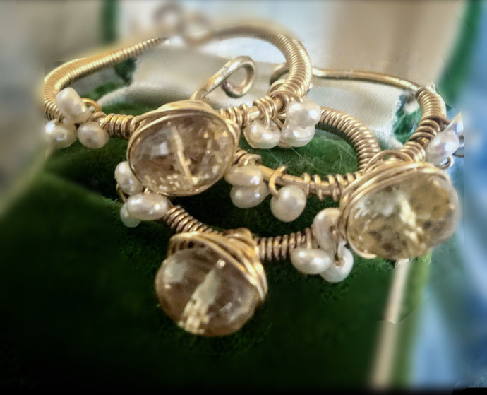 Citrine Ring Stack