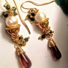 Ornate Pearl Earrings