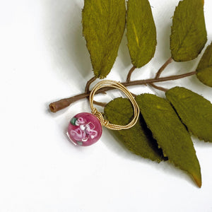 Paperweight Button Ring