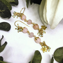 Pink Opal Earrings