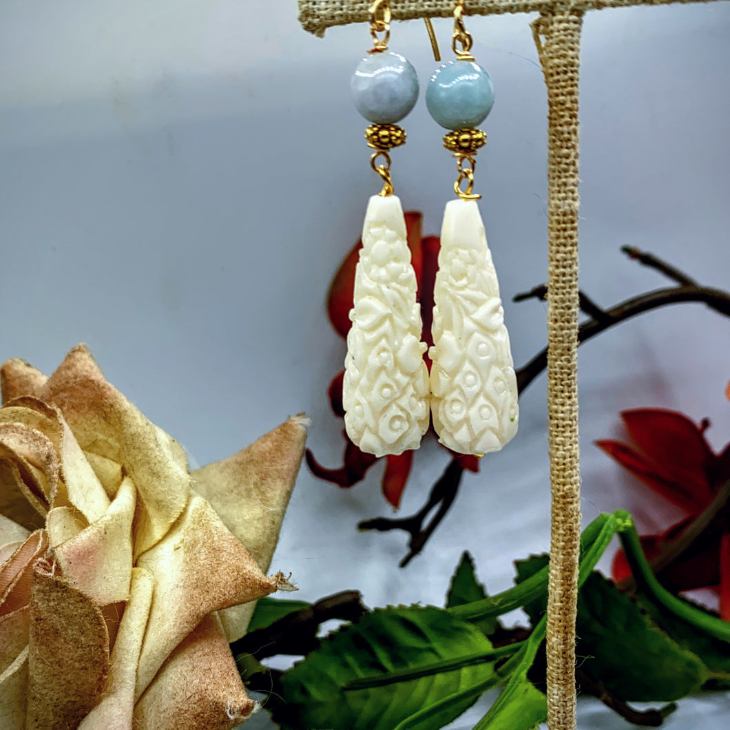 Burmese Jade Earrings