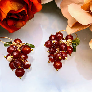 Berry Cluster Earrings