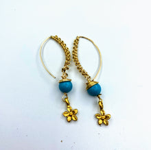 Turquoise Artisan Earrings