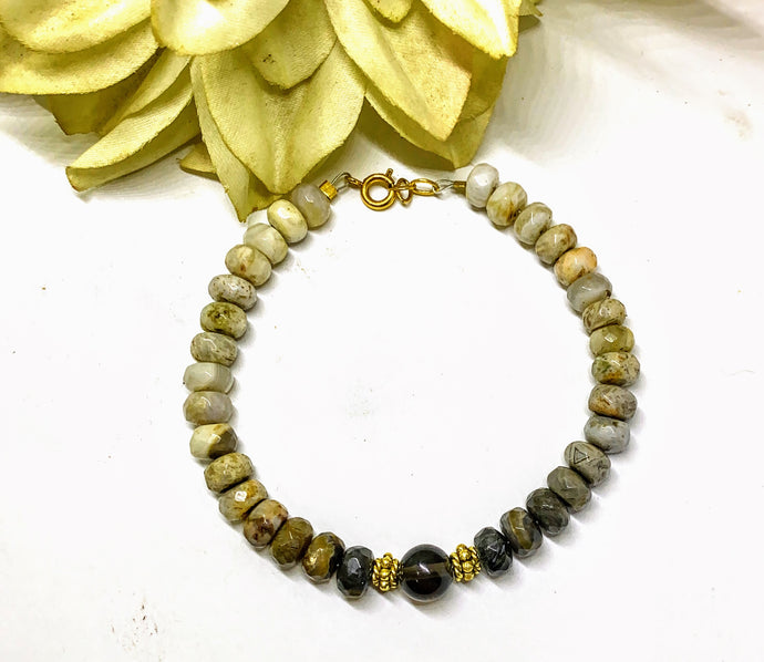 Lace Agate Bracelet