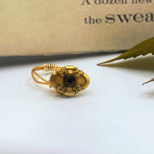 Amethyst Victorian Cufflink Ring