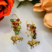 Lion Agate Earrings