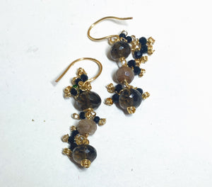 Smoky Quartz Earrings