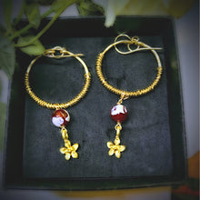 Red Agate Earrings
