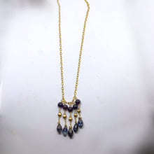 Garnet Gypsy Necklace